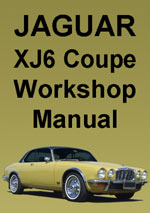 Jaguar XJ6 4.2 Series 2 Coupe Workshop Repair Manual